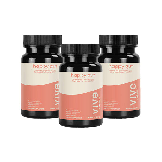 Happy Gut - Natural Gut Wellness Powder with Fulvic Acid