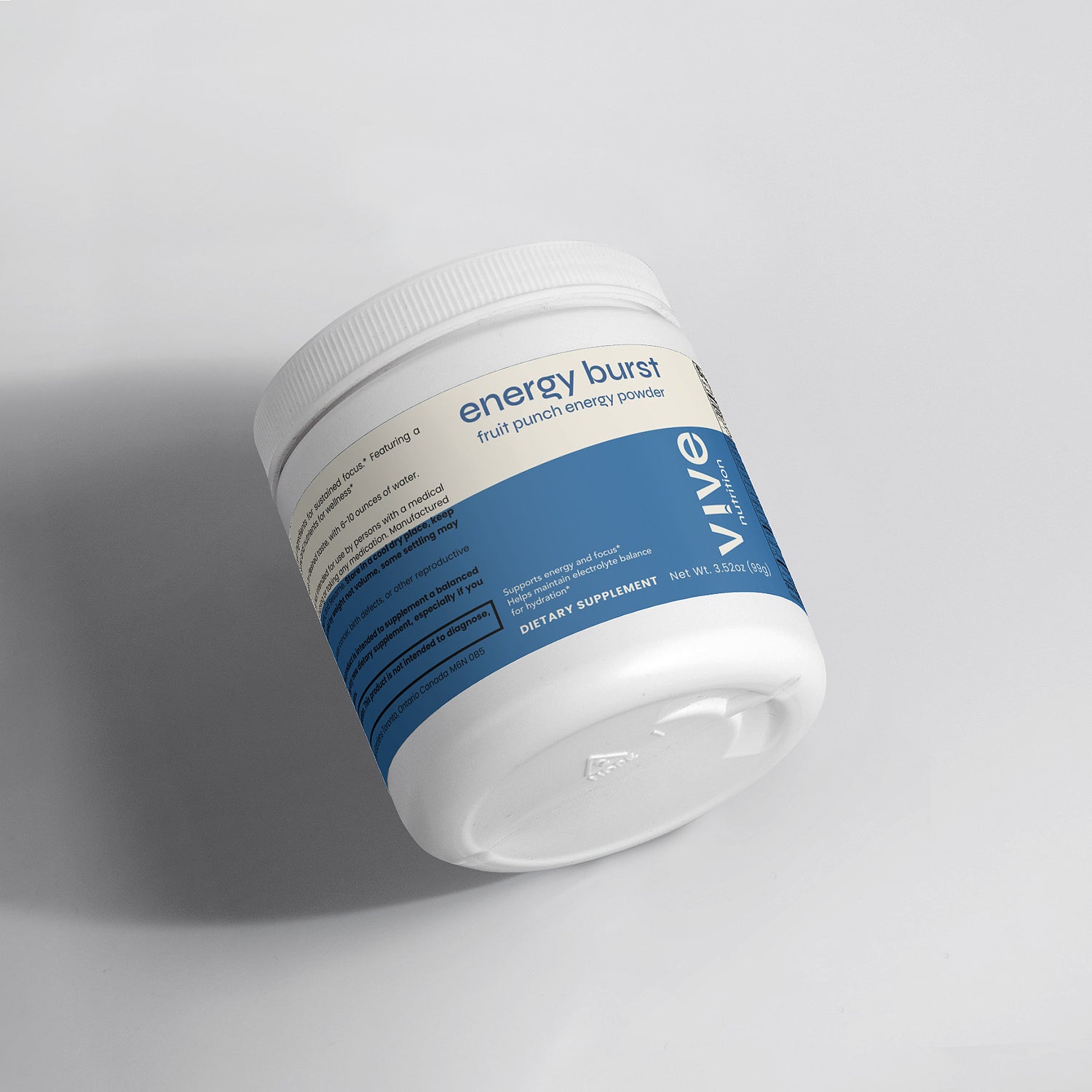 Energy Burst - Fruit Punch Energy Powder