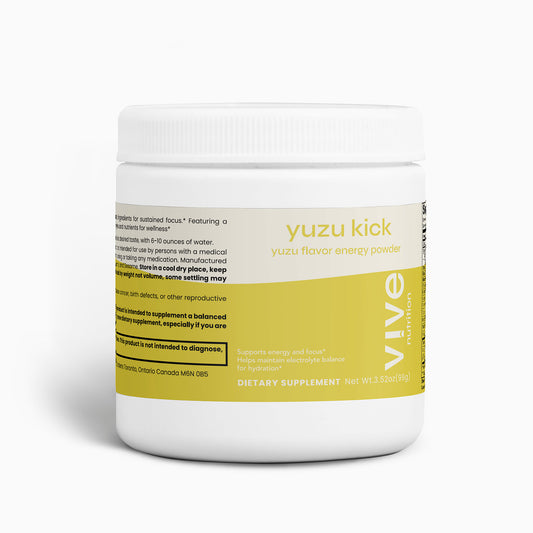 Yuzu Kick - Yuzu Flavor Energy Powder