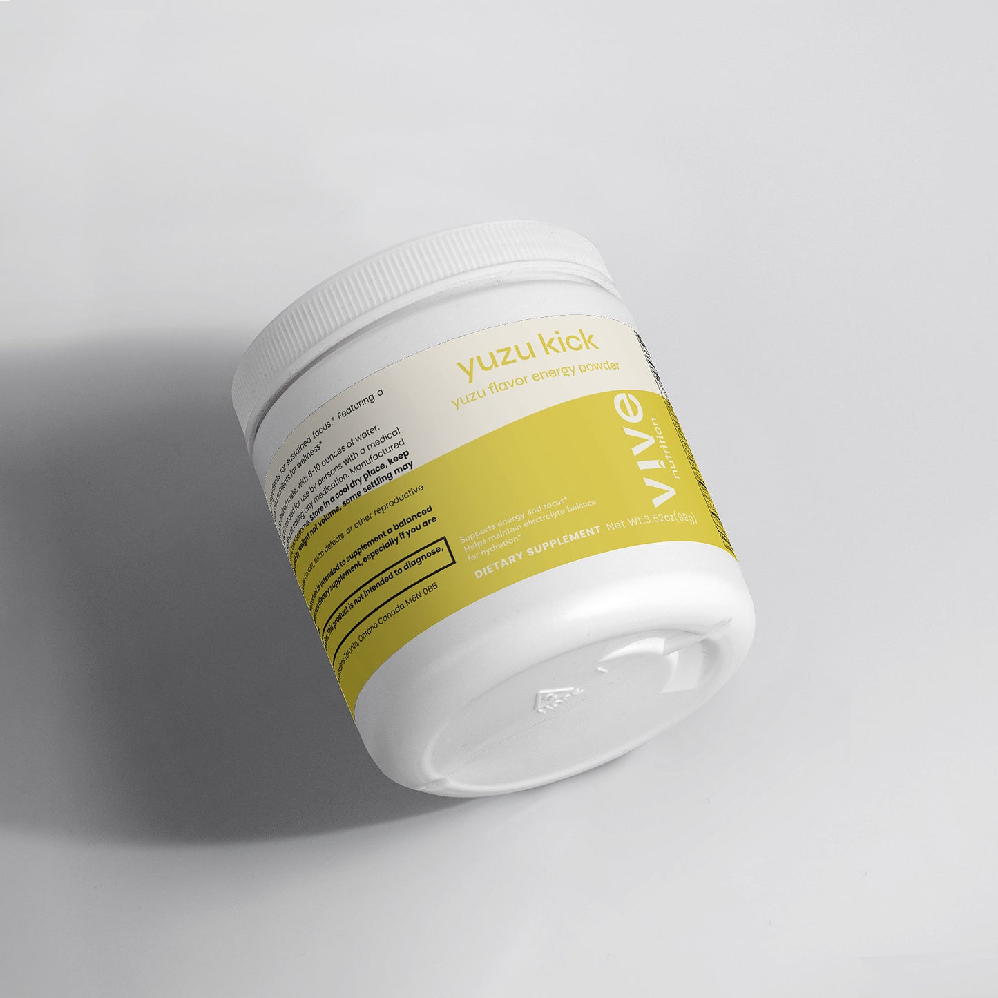 Yuzu Kick - Yuzu Flavor Energy Powder