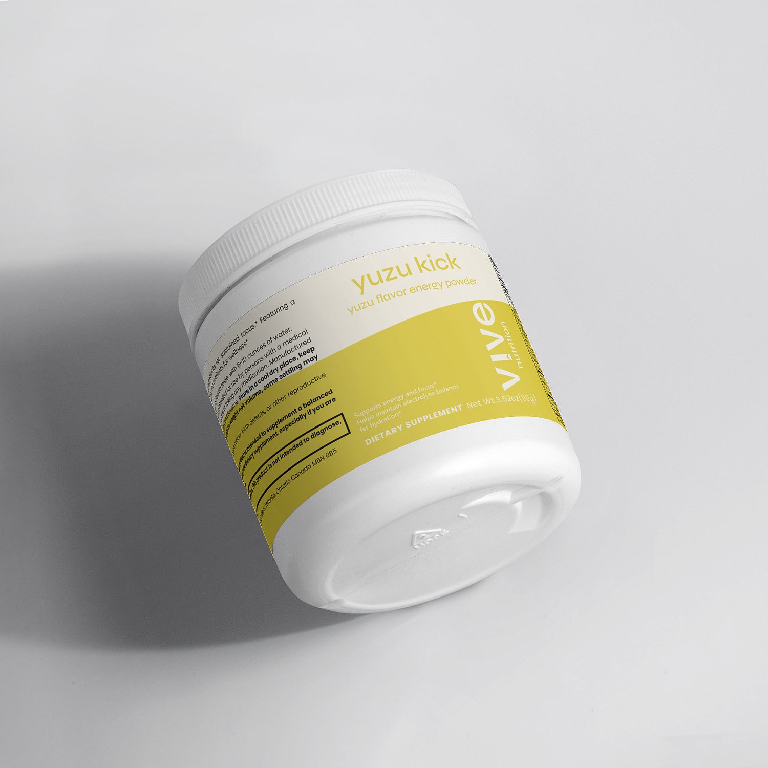 Yuzu Kick - Yuzu Flavor Energy Powder