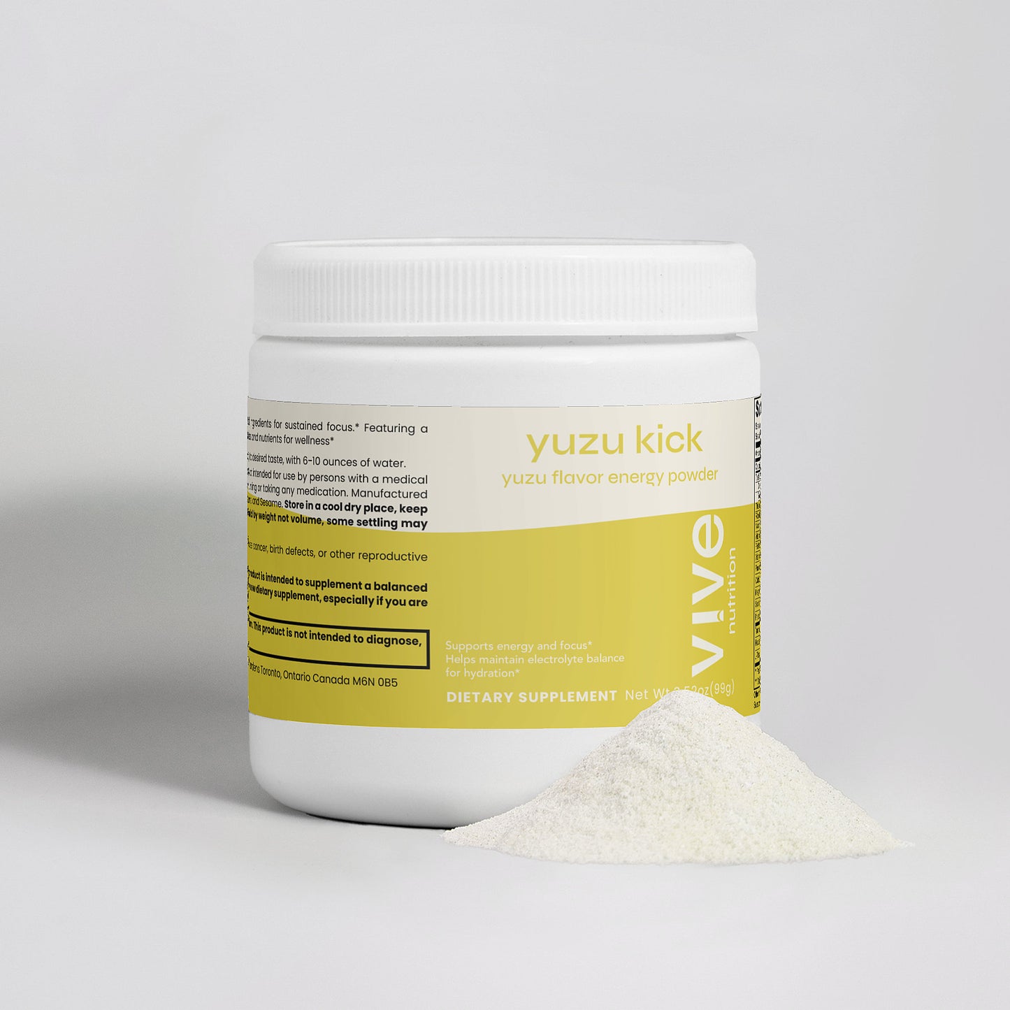 Yuzu Kick - Yuzu Flavor Energy Powder