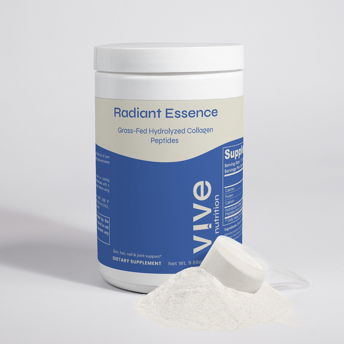 Radiant Essence - Grass-Fed Hydrolyzed Collagen Peptides